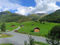 Die schöne Landschaft Engadin